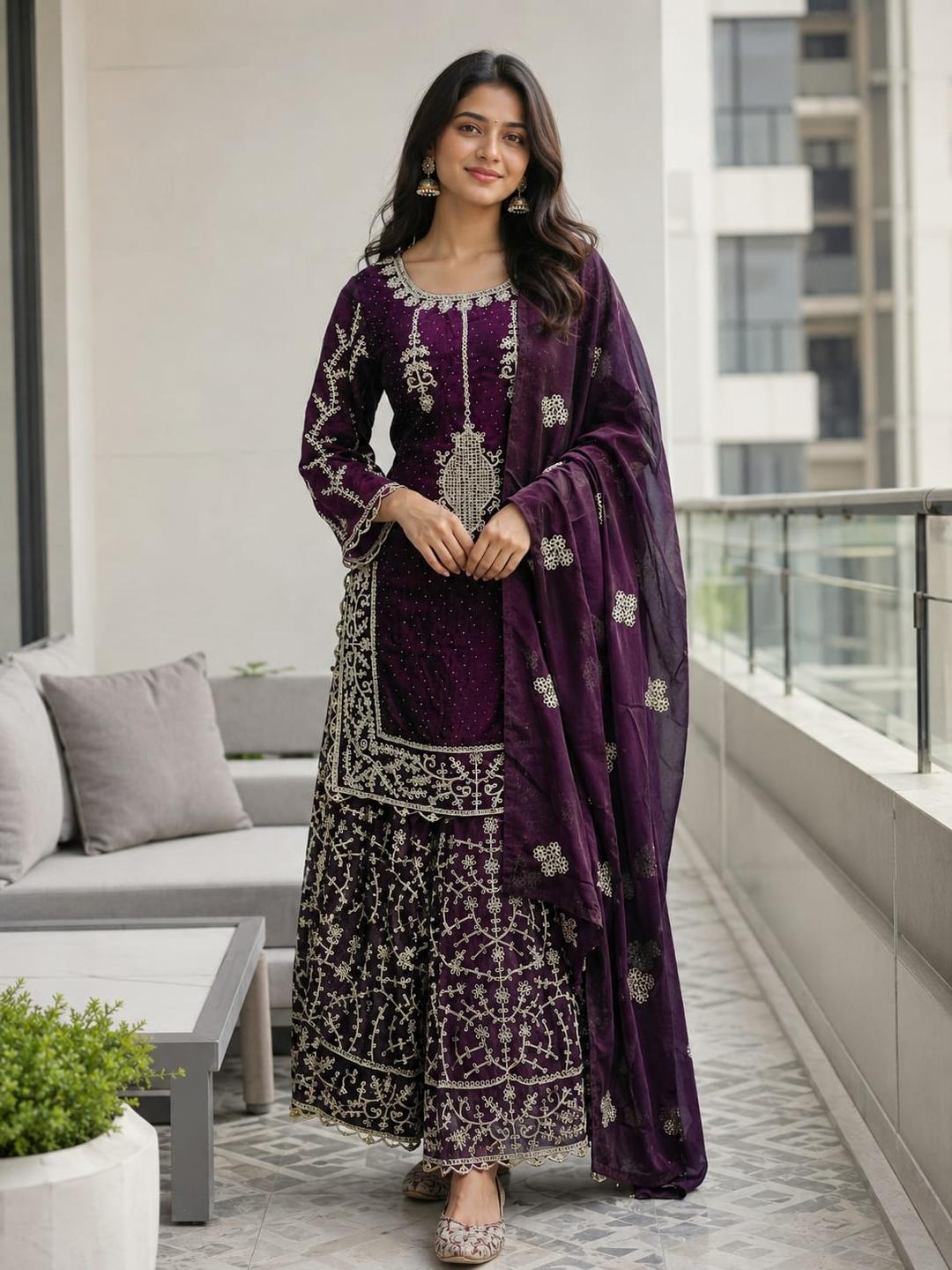 Sharara suit